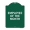 Signmission Designer Series Sign-Employee of Month, Green & White Aluminum Sign, 18" x 24", GW-1824-24104 A-DES-GW-1824-24104 - alternate 1